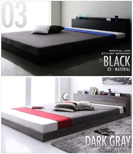 フロアベッド【SKY line】(マットレスセット)セミダブル